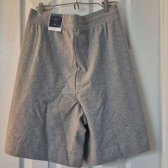 🎁3/$30🎁 KAREN SCOTT SPORT Activewear Gray Bermuda Jersey Shorts Sz XL New - Picture 9 of 10